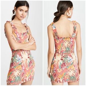 FARM Rio Tropical Floral Mini Dress